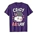 Rat Rats Crazy Lady Love Cute Funny Pet Gift T-Shirt