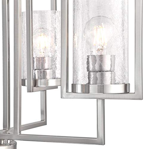 image for Westinghouse Lighting 6576500 Kayla Four-Light Indoor Chandelier, Brus