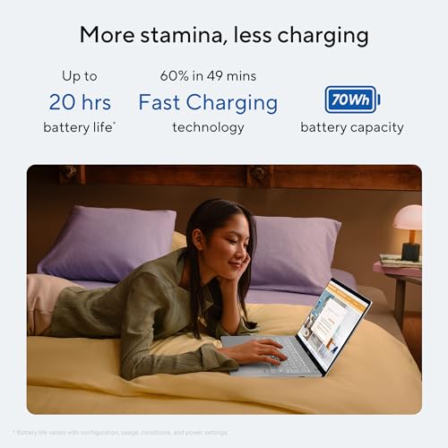 Image of ASUS Vivobook S14, Intel Core Ultra 7 255H, 16GB RAM, 512GB SSD, FHD+ 14 inch, Windows 11,Office Home 2024 M365 Basic (1Year)*, Cool Silver, 1.4Kg, S3407CA-LY084WS, Intel Arc iGPU, Metallic Design Laptop