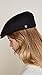 Brixton Men's Brood Newsboy Snap Hat, Black herringbone, X-Large