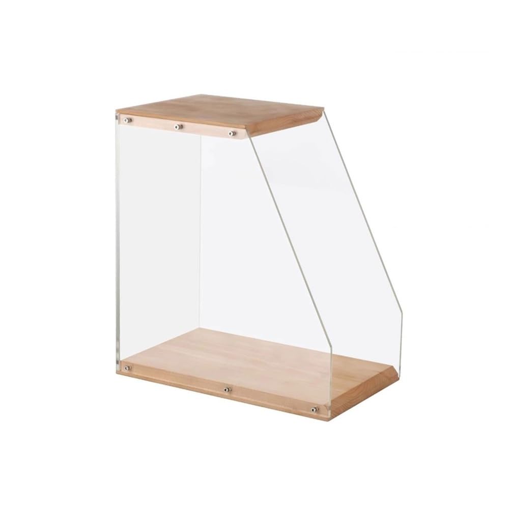 CHENGAIJIAN Cd Rack Home Acrylic CD Holder Tabletop Vertical Vinyl Record Rack for Up to 40 Albums