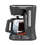 BLACK+DECKER Split Brew 12-Cup Digital Coffee Maker, CM0122, Iced or Hot Coffee, Programmable, Quick Touch, 4-Hour Keep Warm BLACKDECKER Split Brew 12 Cup Digital Coffee Maker CM0122 Iced or Hot Coffee Programmable Quick Touch 4 Hour Keep Warm