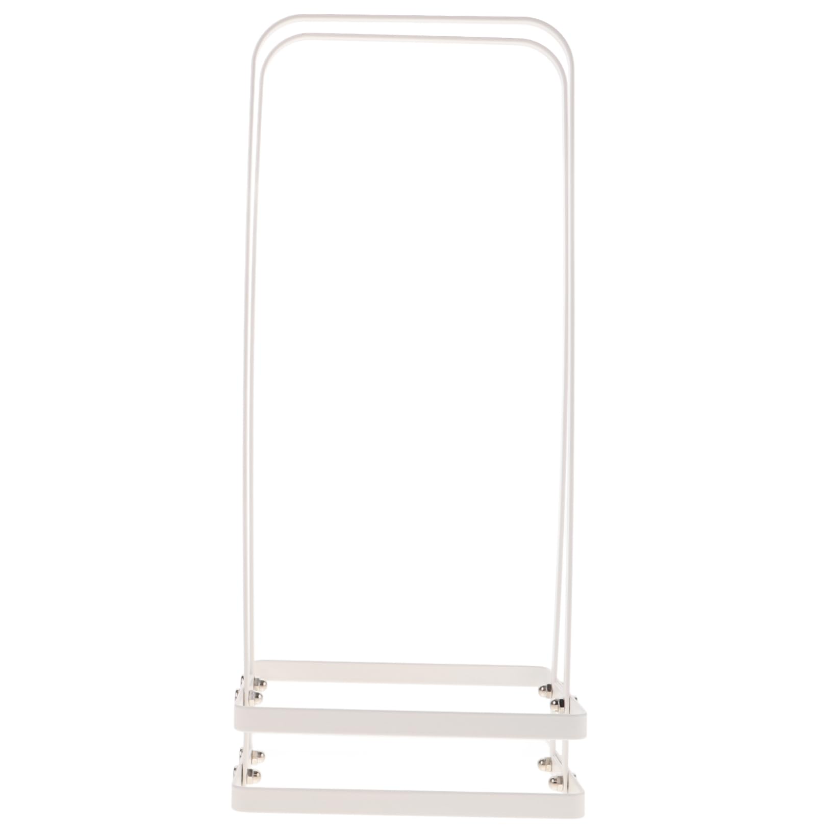 Support de cintres empileur vertical anti-emmêlement pour un rangement de bureau impeccable