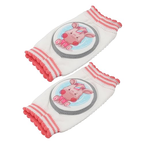 VICASKY Infant Knee Pads for Crawling 2 Pack Breathable Baby Kneecap Protectors Toddler Size
