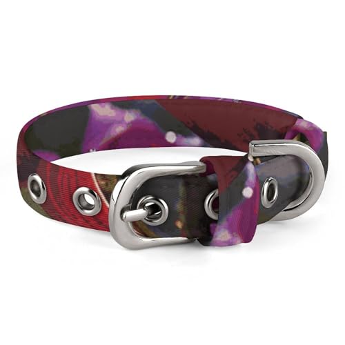 Collier réglable violet pour chiens et chats de petite taille
