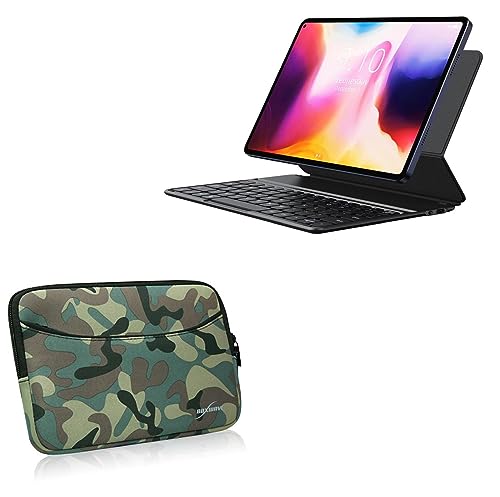 BoxWave Case Compatible with Chuwi HiPad Pro - Camouflage Suit with Pocket, Neoprene Camo Suit Zipper Pocket for Storage