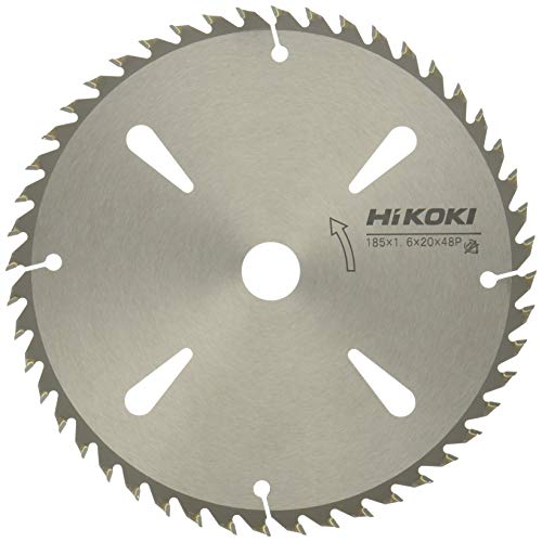 HiKOKI 旧日立工機 チップソー 木材用 径185mm 穴径20mm 48枚刃 両側研磨 丸のこ 集じん丸のこ用 0098-7954