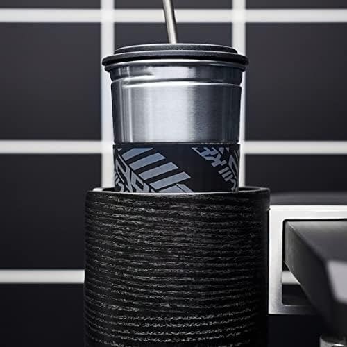 Ikea LANESPELARE Becherhalter schwarz