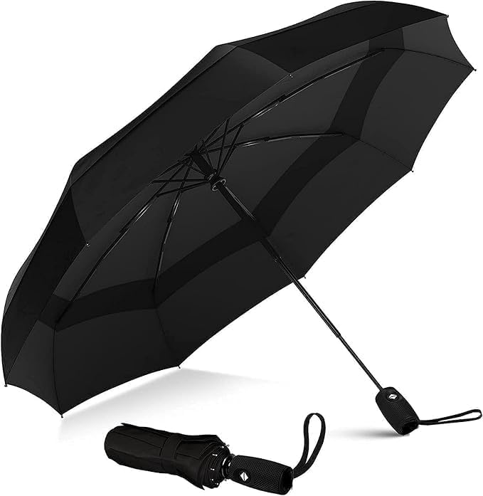 Automatic Open Umbrella To Protect From Rain And Sun UV Large Size Windproof For Men And Women-image-20