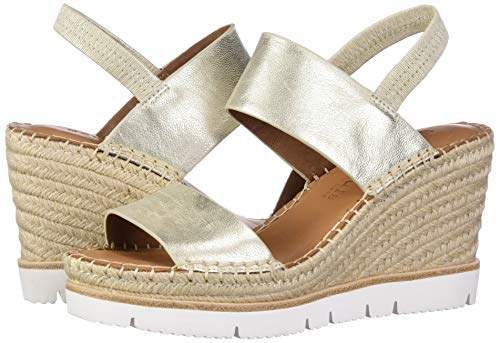 Gentle Souls By Kenneth Cole Women's Women's Elyssa Two-Band Heeled Sandal, Ice, 9.5 #TOP6