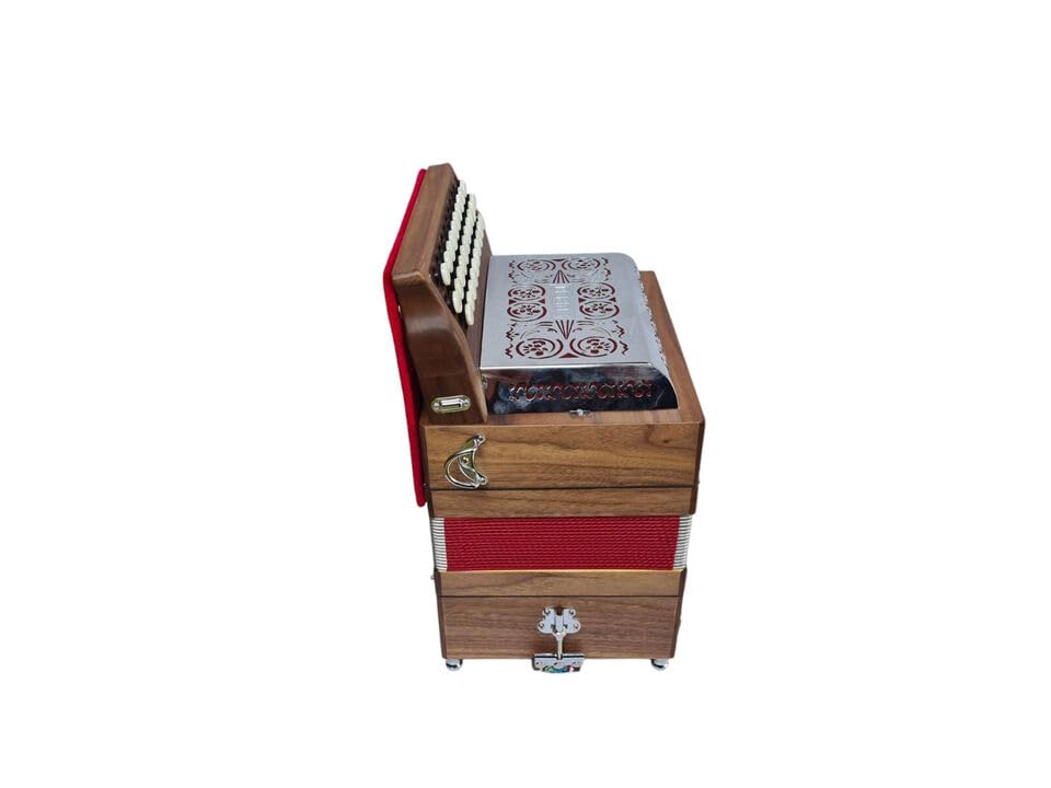 Steirische Harmonika G C F Alpen Mini Nussbaum