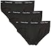 Produktbild Calvin Klein Underwear Herren Cotton Stretch Slip 3er Pack, Schwarz (Black W. Black Wb Xwb), XL