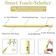 Active Stylists-Stifte für Touchscreens, kapazitiver magnetischer Stylus mit Pom-Spitze, hohe Empfindlichkeit und Präzision, Eingabestift für Pro/Air/Mini/iPhone/Samsung/Android und andere-Gelb