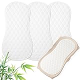 NICEMER Quilted Thicker Baby Changing Pad Liner 3 Pack, Waterproof Soft Non Slip Warm on Baby’s Back Diaper Change Mat Liner, Machine Washable Reusable Easy to Clean, Fit for Most Changing Table Pad