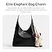 Ellie Bag Charm In Shearling