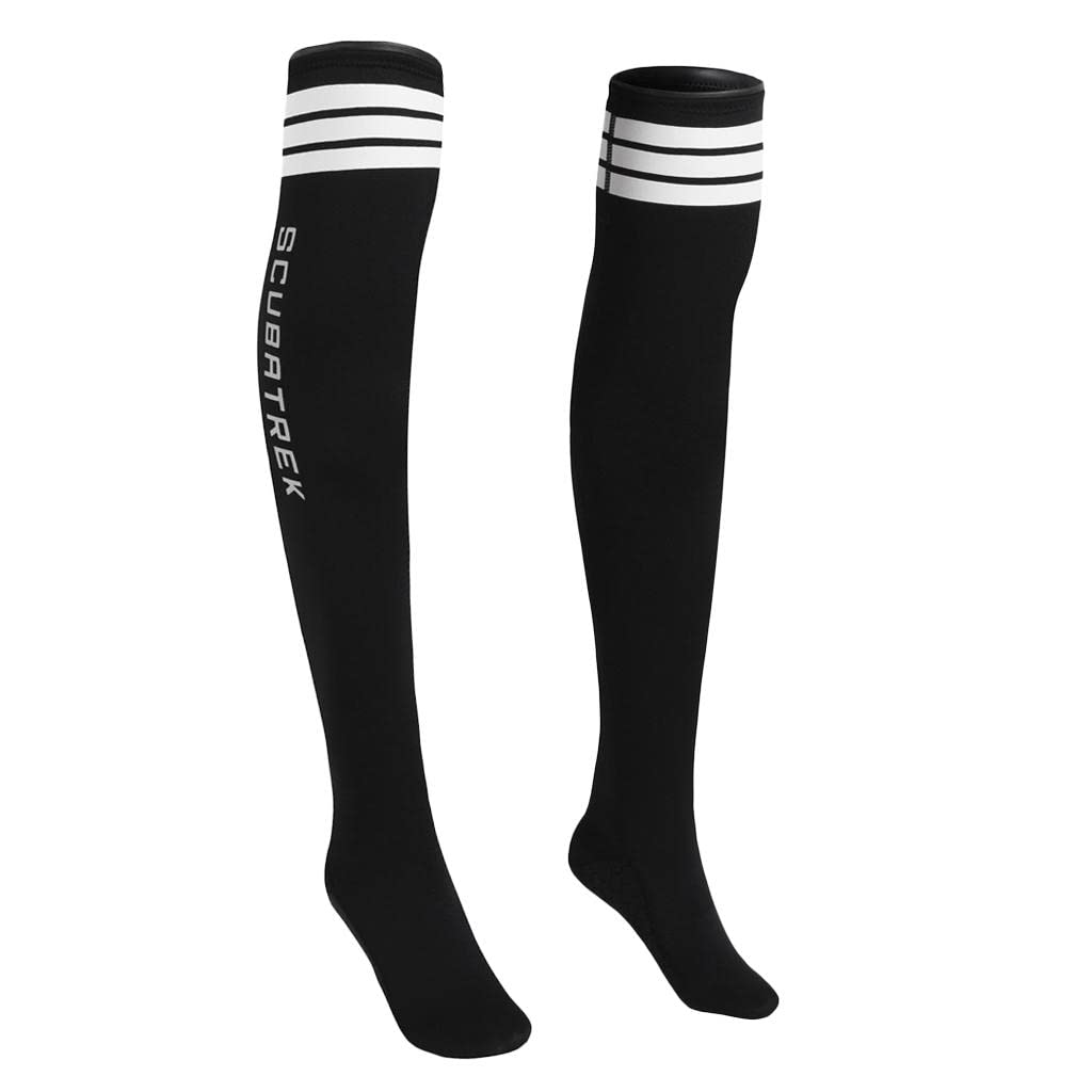 SM SunniMix Neopren 1,5 Mm Flossensocken Wassersport Schnorcheln Tauchen Socken Neoprenanzug für Frauen Lady Girls, Schwarz L