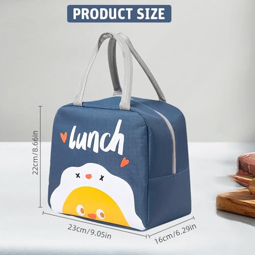 Image of Zibuyu Lunch Bags for Kids Girls & Boys- Reusable Thermal Bag, Lunch Bag