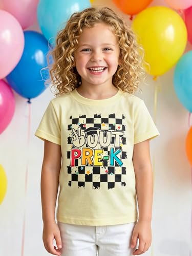 Image of Pre-K Graduation Shirt: Toddler Girls Boys Last Day of School T-Shirt Kids 2026 Preschool Graduation Gift Tops