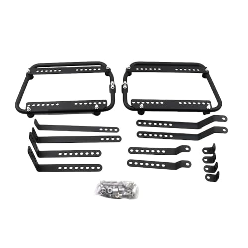 Montage sur valises SH23 SH36 avec support universel de coffres latéraux moto