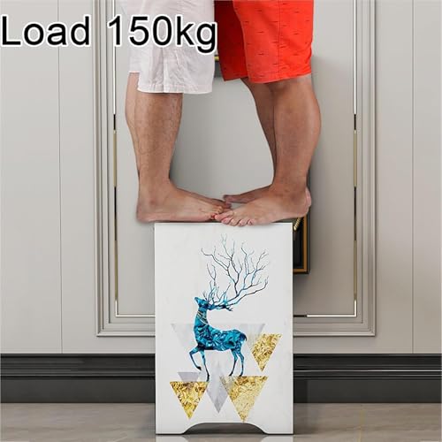 Tabouret invisible pour changer de chaussures pliant et mural - 6