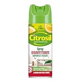 Citrosil Disinfettante Spray, Superfici e Tessuti, Elimina Fino al 99,9% di Virus e Batter...