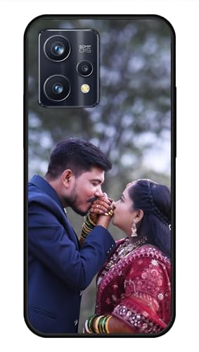 Image of NDCOM for Personalized Realme 9 Pro Plus | Realme 9 4G | Realme Narzo 50 Pro 5G | Case | Custom Photo Printed Back Cover | Personalised Printed Metal Case