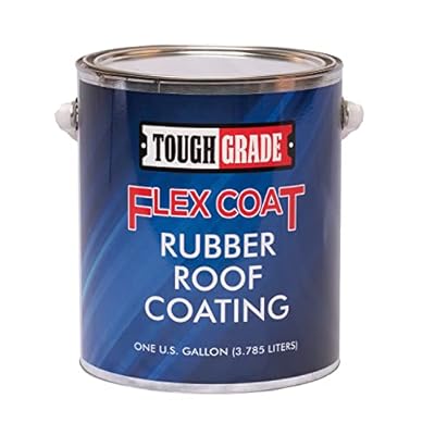 ToughGrade Flex Coat Rubber Roof Coating | RV Rubber Roof Coating | RV EPDM, TPO, PVC Repair | RV Roof Sealant (1)