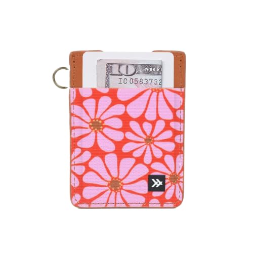 Thread Wallets Ultra Slim Minimalist Leather Card Holder Wallet (Emmeline)