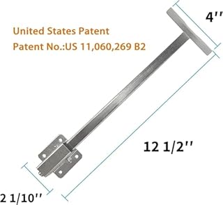 Undermount Sink Brackets, Steel Undermount Sink Support, Undermount Kitchen Sink Kit for Fallen Sink Support (Patent)