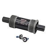 Thinvik Square Tapered Bottom Bracket - 68mm English BSA Compatible with Shimano BB-UN26/BB-300/BB-100/BB-101, 68mm x 108 110 113 116 118 122.5 127