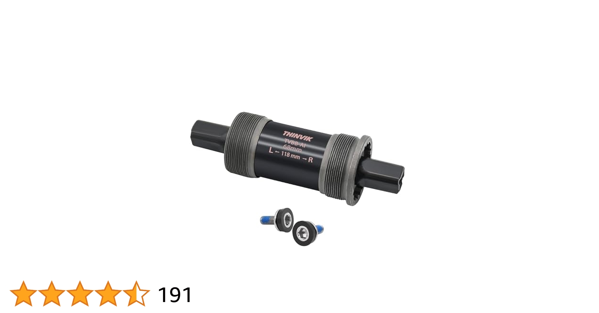 Thinvik Square Tapered Bottom Bracket - 68mm English BSA for