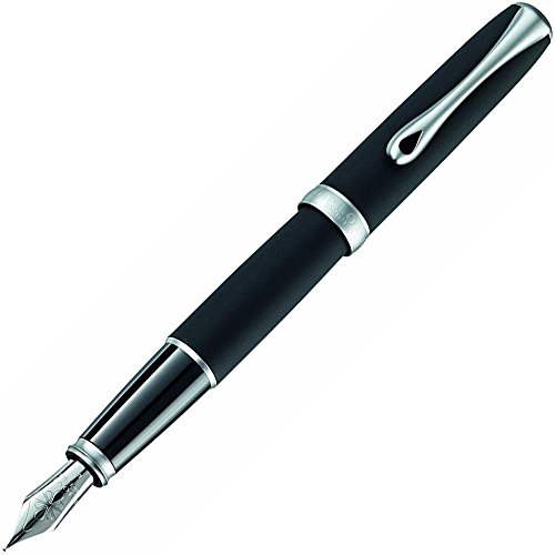 Stylo-plume Diplomat Excellence A2 plume large Lapis Noir pour une écriture fluide au quotidien