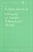 Glossary of Greek Rhetorical Terms (Contributions to Biblical Exegesis & Theology)