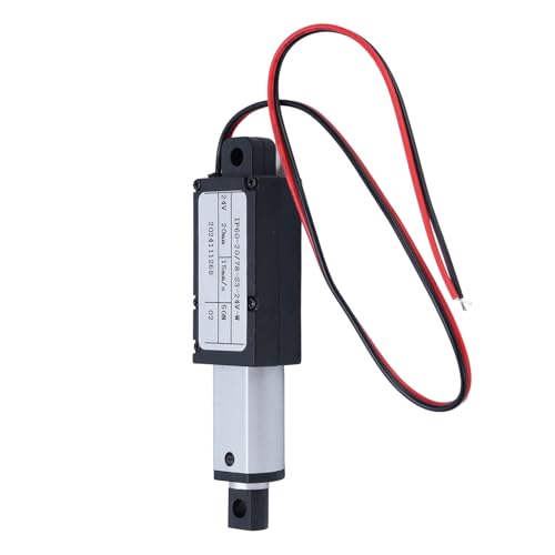 Actionneur linéaire mini 24V 50N avec supports de montage intégrés