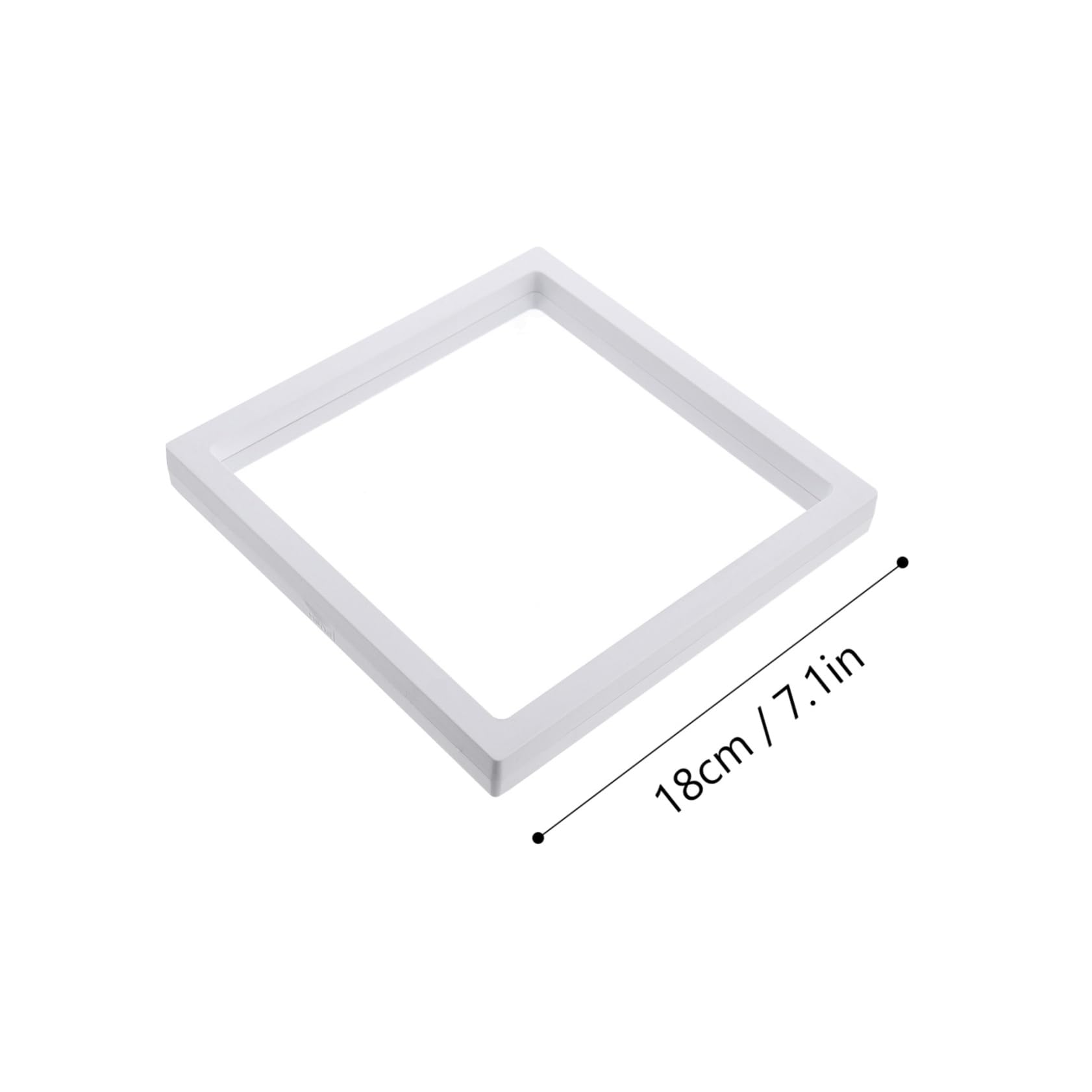 BESPORTBLE Storage Box Lid for Jewelry Displays Floating Frame Display Stands for Craft Shows