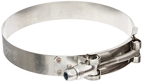 HPS Stainless Steel T-Bolt Hose Clamp Size # 108, fit 4" ID hose