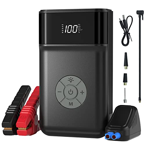 10 Best Portable Jump Starter With Air Compressor [Buying Guide 2023