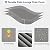 OutdoorLines Outdoor Waterproof Patio Chaise Lounge Chair Cover - UV Resistant Lounger Covers Heavy Duty Weatherproof Patio Sofa Furniture Covers, 2 Packs, 64Wx28Dx30H Inches, Gray