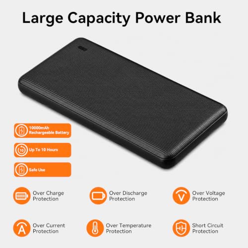 CHANGEOWN Heated Jackets for Women with 10000mAh Battery Pack, 15 Heating Zones, Quad Control Heating Coat for Winter Outdoor XS — view 5