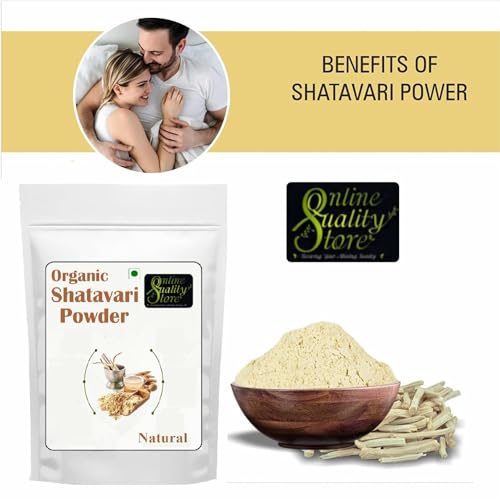 Image of Online Quality Store Natural Shatavari Root Powder, 100g | Shatavari Kalpa Powder, Shatavari Churna
