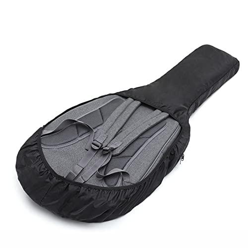 Colaxi Mochila de guitarra capa contra poeira bolsa para instrumentos capa de chuva resistente a int