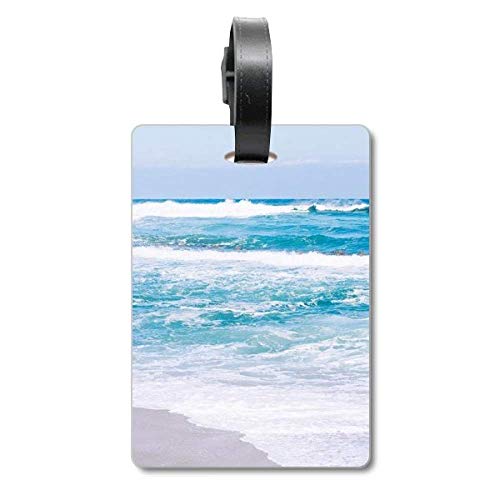 Étiquette d'identification de valise Ocean Beach pour sac Tourister