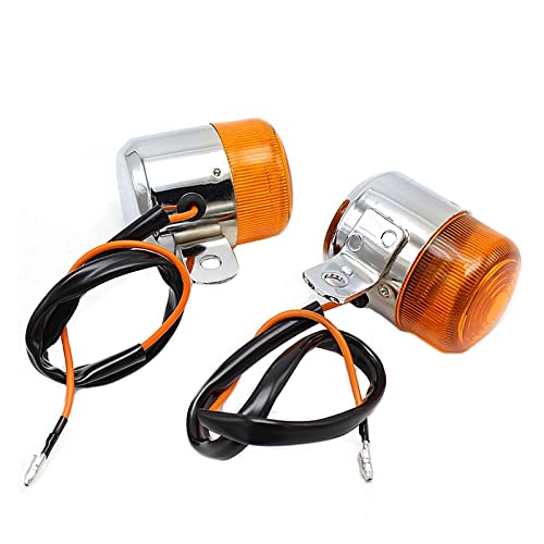 Clignotant Moto Indicateurs de Direction Métal Paire de Feux DAX ST50H