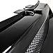 Spec-D Tuning Black Front Bumper Hood Grille w/Aluminum Mesh No Badge Compatible with 1999-2004 Volkswagen VW Jetta Bora MK4