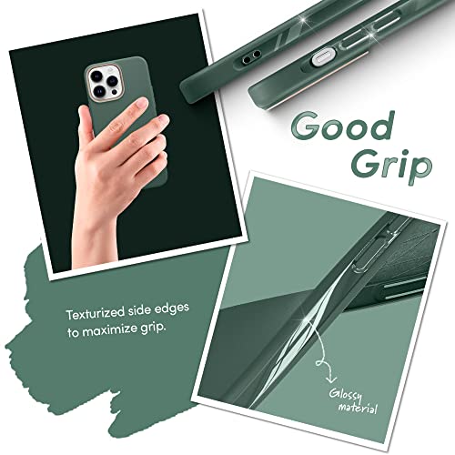 Image of Spigen Cyrill UltraColor Mag | iPhone 14 Pro Max Case | Green iPhone 14 Pro Max Back Cover | TPU+Poly Carbonate - Kale