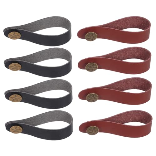 CORHAD 8 Piezas Correa para Guitarra PU Ajustable Antideslizante para Acústicas Eléctricas y Bajos...