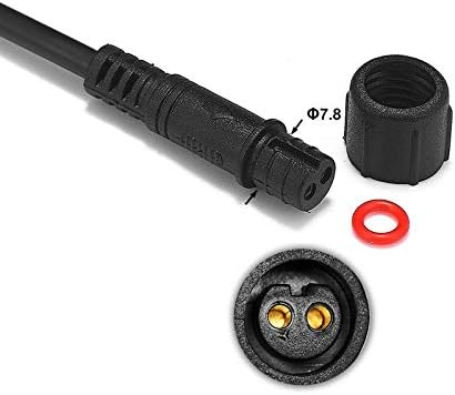 Electrical Equipments - 300pairs 2 Core Pin Waterproof Connector Cable 0.3mm Power Extension Wires For 5050 LED Strip Landscape Light Power Battery Case - (transparent, Line Connector, Pins: 3P)
