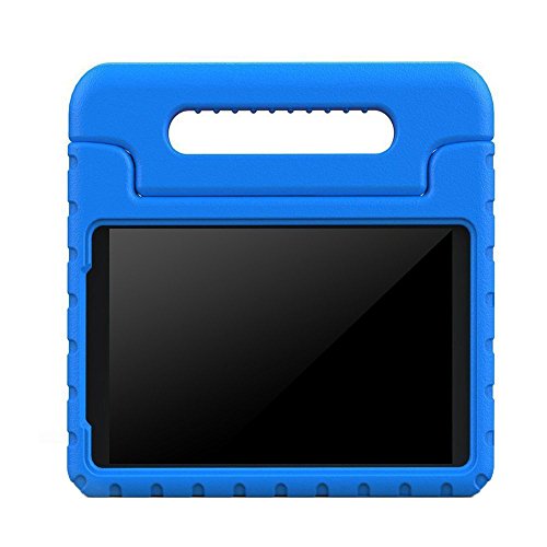 BMOUO Samsung Galaxy Tab 4 7.0 Kids Case - EVA ShockProof Case Light Weight Kids Case Super Protection Cover Handle Stand Case for Kids Children for Samsung Galaxy Tab4 7-inch Tablet - Blue Color