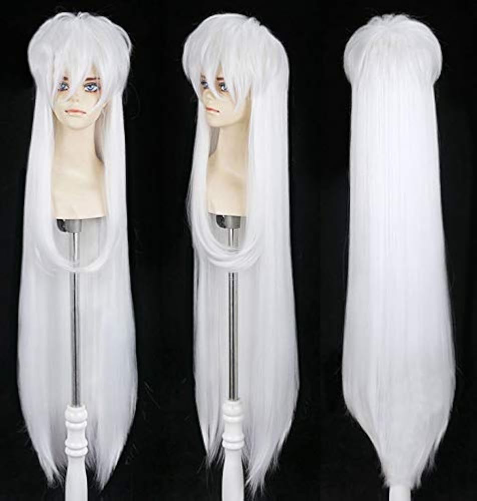 新品 犬夜叉【ウィッグ付】M　コスプレ　衣装　フルセット　耳　言霊の念珠 Amazon.co.jp: [QLPLYZON] 豪華版2020美品！犬夜叉 コスプレ衣装