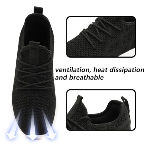 Image of DLWKIPV Men's Shoes Running Road Walking Sneakers Sports Athletic Workout Gym Shoes Casual Comfortable Breathable Fashion
